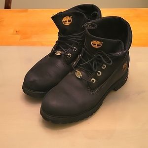 Timberland boots black size 10